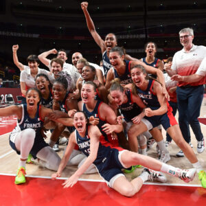 Final match between Serbia and France during the Olympic Games Tokyo 2020, at Saitama Super Arena, on August 07, 2021, in Tokyo, Japan, Photo Philippe Montigny / KMSP || 000509_0011  SPORT 2021 BASKETBALL OLYMPIC GAMES JEUX OLYMPIQUES